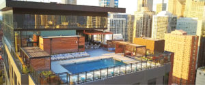 Rooftop Swimming Pool and Patio