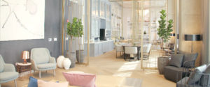 Parlor/Library with a Variety of Comfortable Seating Options