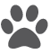 Pet paw logo