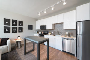 Modern kitchen and appliances